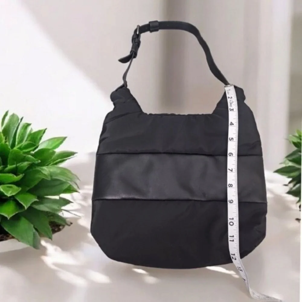 Chinese Laundry Hobo Bag Quilted Padded‎ Shoulder Bag Everyday Carry Black